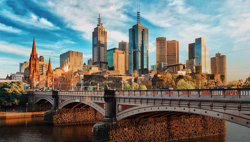 Melbourne là một thành phố nổi tiếng của Úc