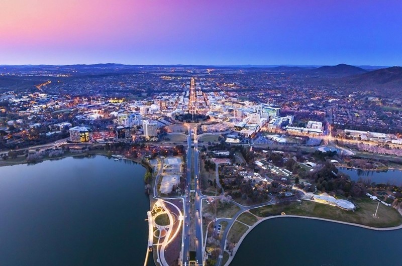 Canberra là thủ đô của ÚC