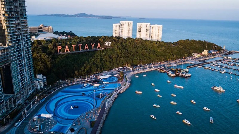 thành phố biên Pattaya xinh đẹp