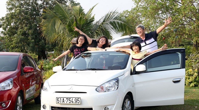 ô tô cá nhân rất thuận tiện để đi đến chùa Hương