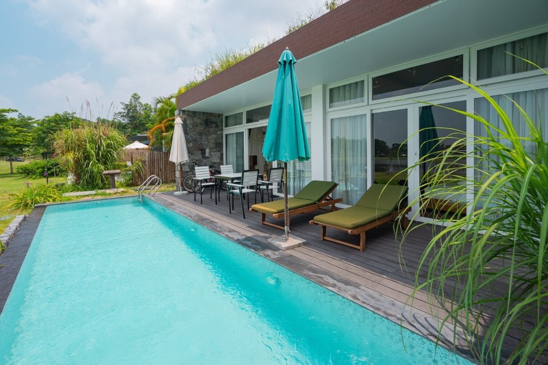 Villa A15 3 phòng ngủ có bể bơi ngoài trời