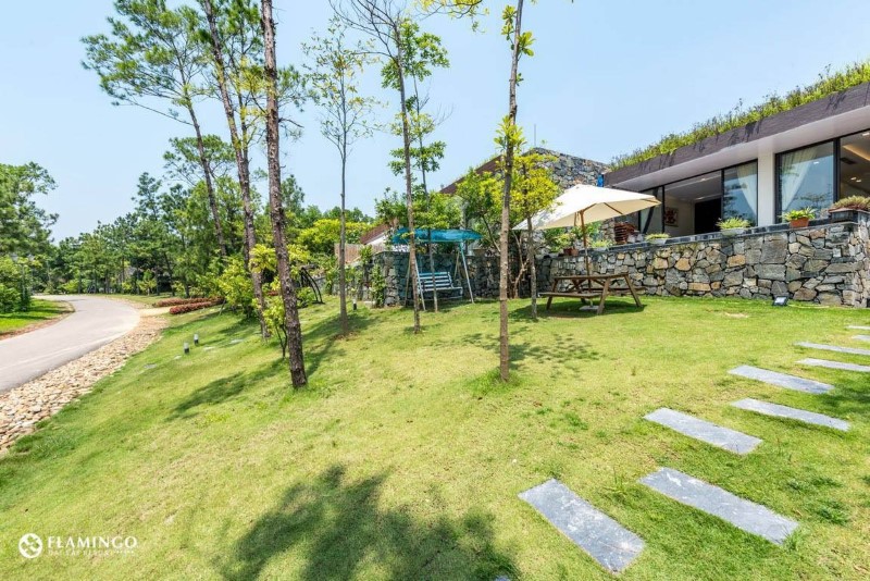 Khuôn viên xanh đẹp