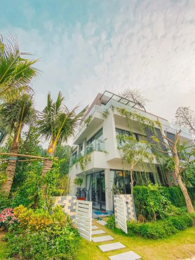 Villa GV31 nhìn từ bên ngoài