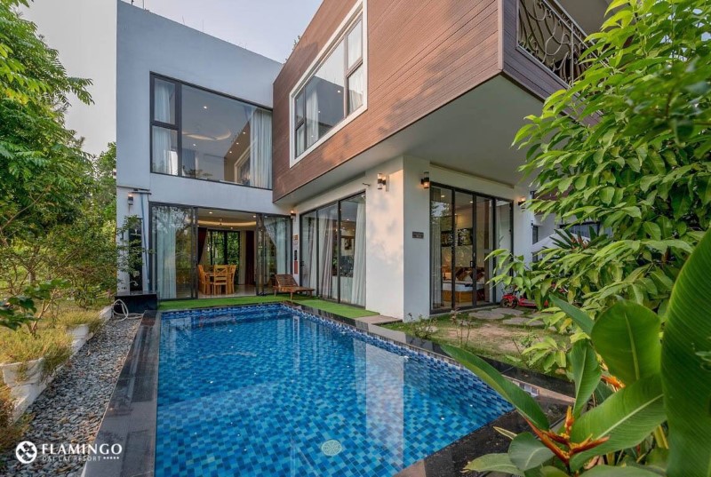 Villa Hoàng Quyên 12A là villa 3 phòng ngủ