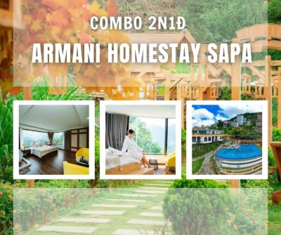 COMBO ARMANI HOMESTAY SAPA 2 NGÀY 1 ĐÊM