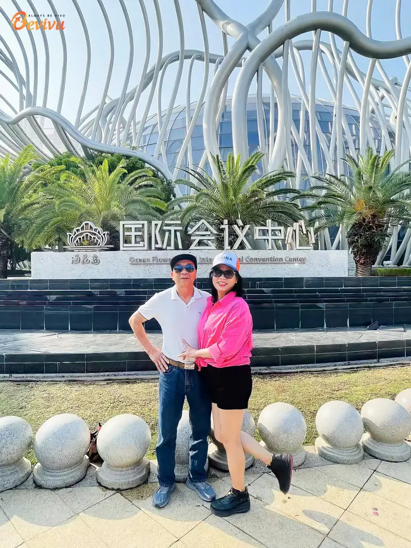Check-in tại Hải Nam