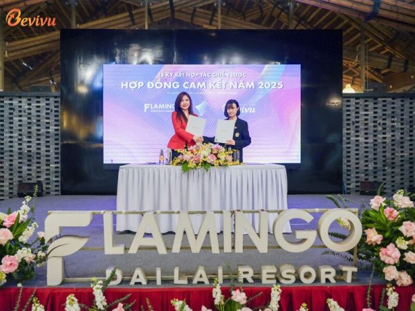 Lễ ký kết Flamingo và Bevivu Lễ ký kết Flamingo và Bevivu