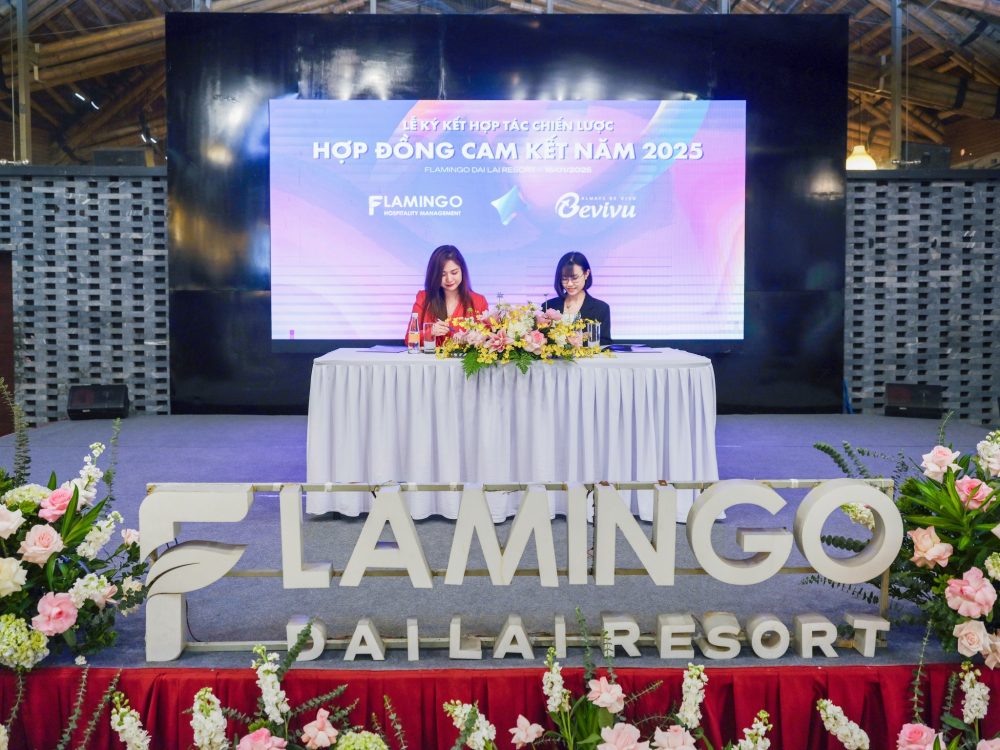 Lễ ký kết Flamingo và Bevivu