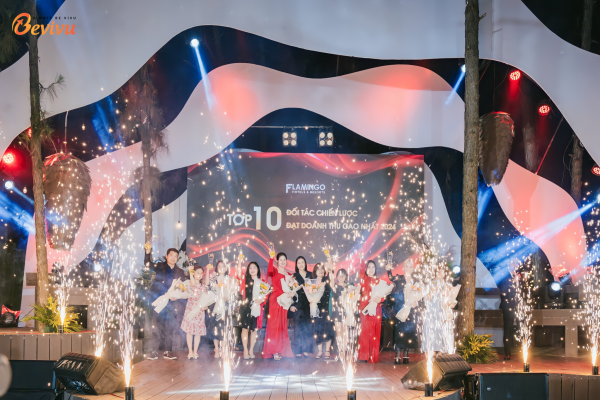 Bevivu đạt Top 10 Đại lý xuất sắc nhất Flamingo Bevivu đạt Top 10 Đại lý xuất sắc nhất Flamingo