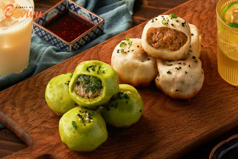 Bánh bao chiên Du lịch Tour Thượng Hải