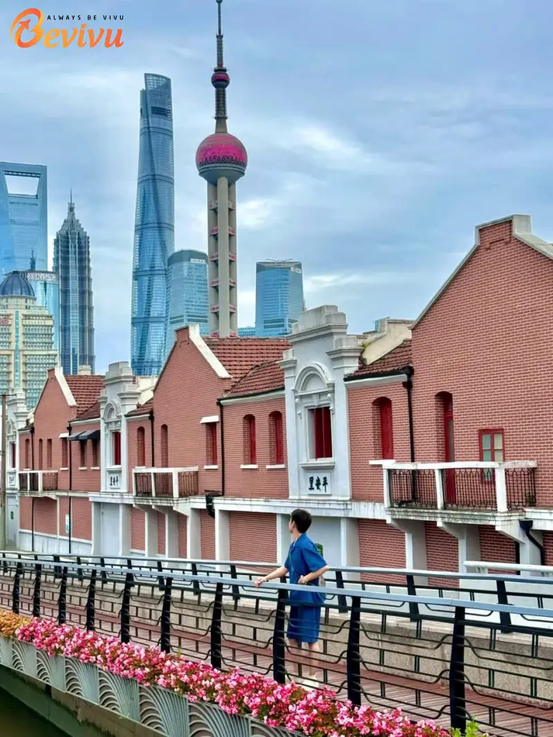 Du khách tham quan du lịch Thượng Hải phồn hoa Đô thị phồn hoa, từng góc phố đều đáng để lưu lại