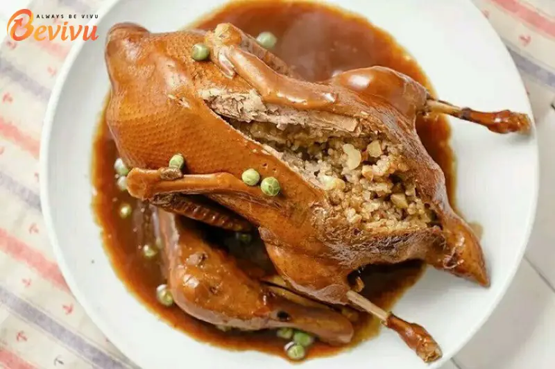 Vịt hầm bát bảo ẩm thực khi đi Tour Thượng Hải