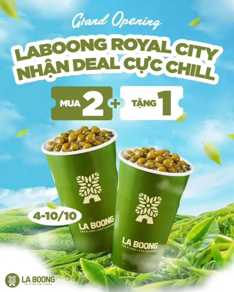Mẫu thiết kế với hình ảnh ưu đãi hấp dẫn Mẫu banner Grand Opening