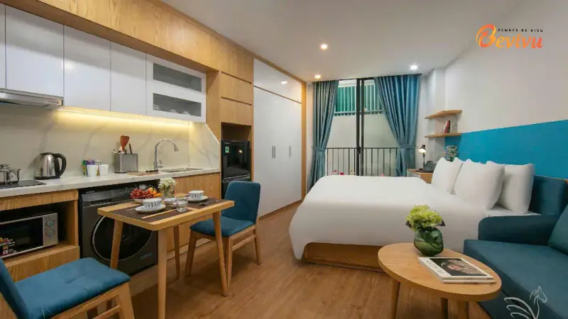 Westlake Pearl Aparthotel & Spa – By Pegasy Group - phòng ngủ