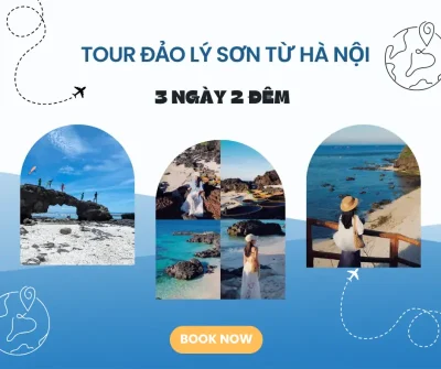 TOUR ĐẢO LÝ SƠN 3 NGÀY 2 ĐÊM TỪ HÀ NỘI