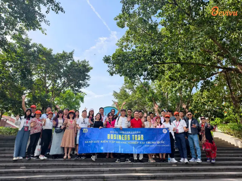 Một ngày trải nghiệm tuyệt vời cùng đoàn khách trong tour du lịch Nam Ninh kinh nghiệm du lịch Nam Ninh