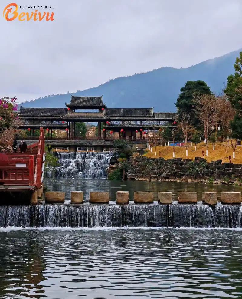 Phong cảnh tại Làng Miêu Tích Thủy Du lịch Làng Miêu Tích Thủy