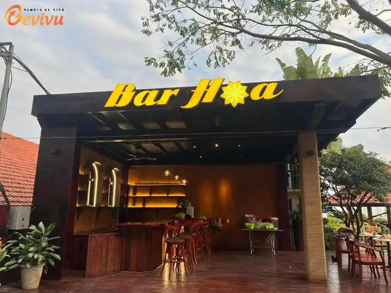 Quầy bar Orestay Garden Hạ Long