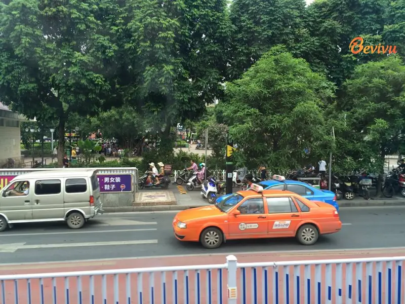 Di chuyển bằng taxi tại Nam Ninh Phương tiện di chuyển tại Nam Ninh