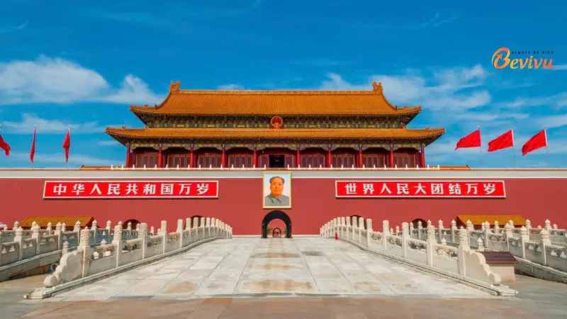 Quảng trường Thiên An Môn tour bắc kinh thiên an môn