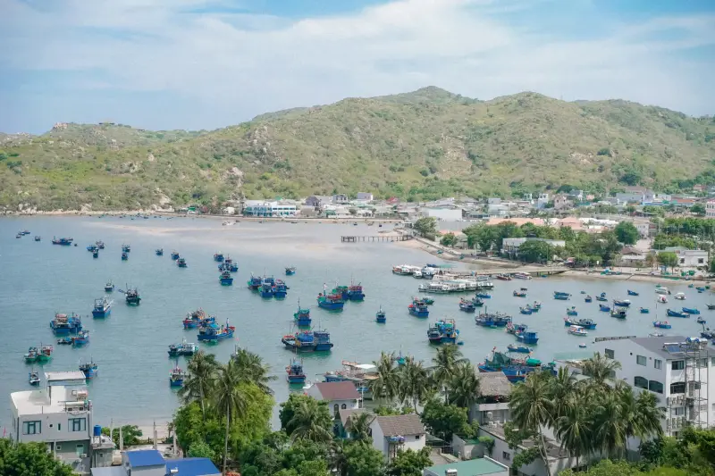 Làng chài Ninh Thuận