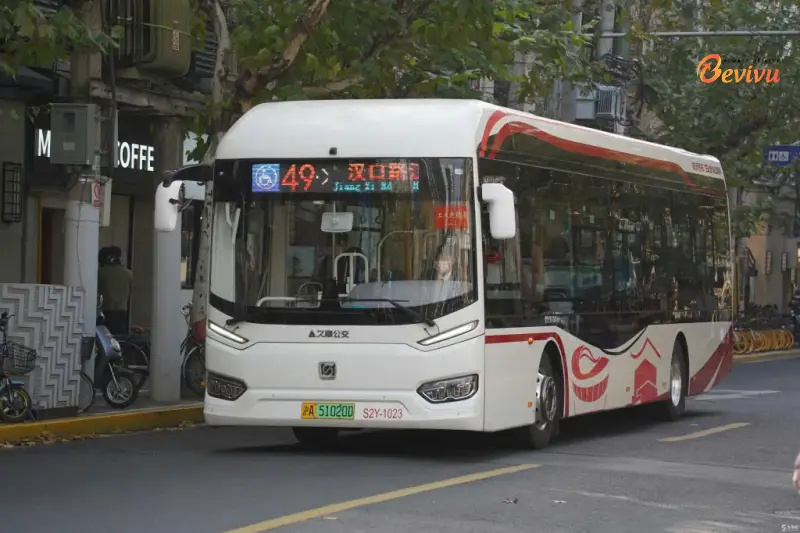 Xe bus - phương tiện di chuyển tại Thượng Hải Phương tiện di chuyển khi đi tour Thượng Hải