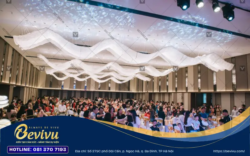 Không gian hội nghị chuẩn quốc tế tổ chức không gian hội nghị tour du lịch mice