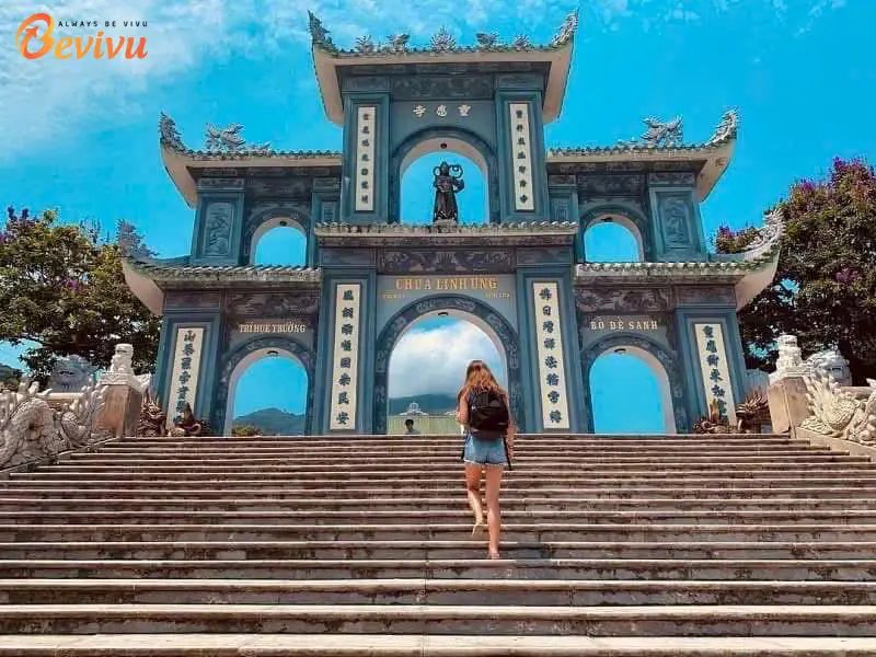 du lịch tour ngũ hành sơn chùa linh ứng