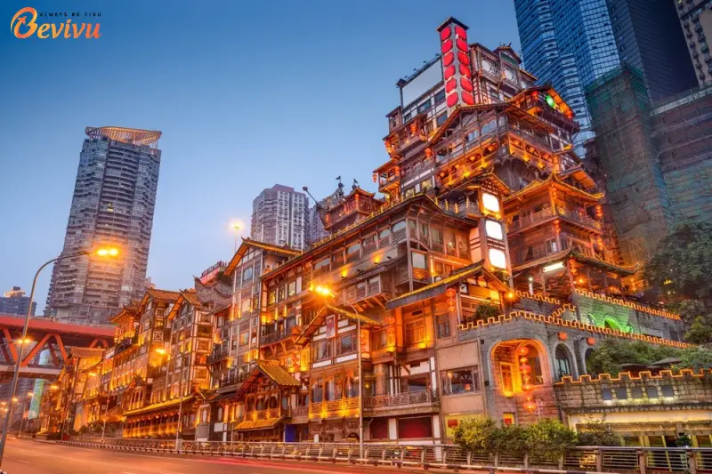du lịch Hồng Nhai Động Trùng Khánh 
