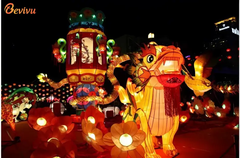 Lễ hội Trung Thu với những chiếc đèn lồng rực rõ du lịch phượng hoàng cổ trấn với lễ trung thu