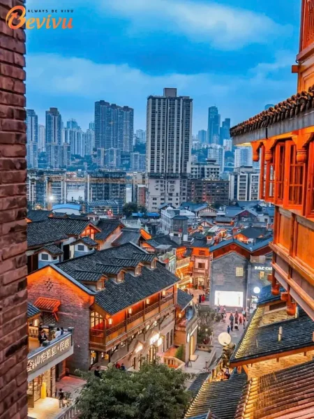 du lịch từ khí khẩu tại trùng khánh