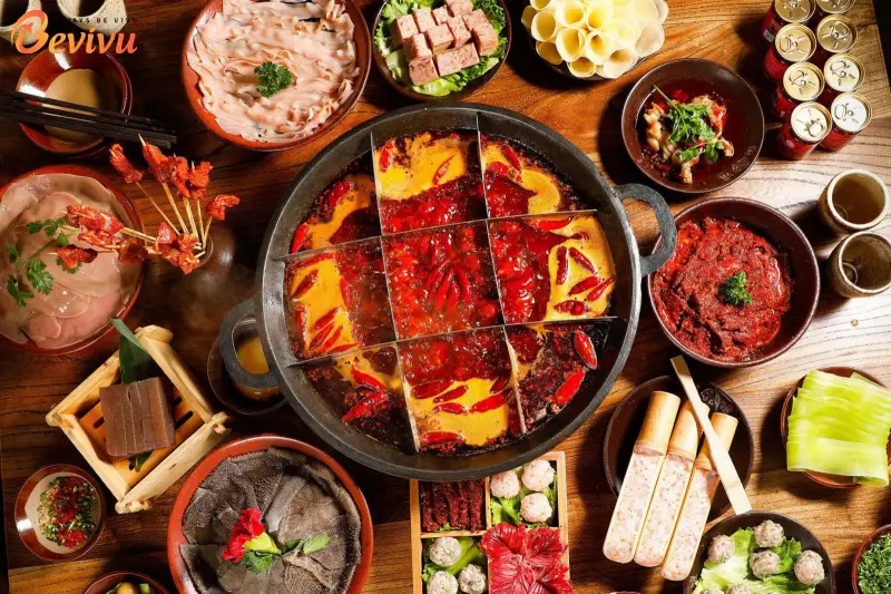 Lẩu Trùng Khánh - ẩm thực không thể bỏ qua thưởng thức ẩm thực khi du lịch trùng khánh