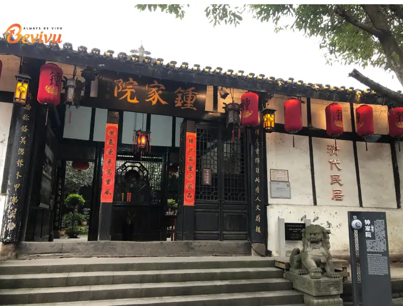 Tứ viện Chung gia với kiến trúc tứ hợp viện điển hình du lịch từ khí khẩu tứ viện chung gia