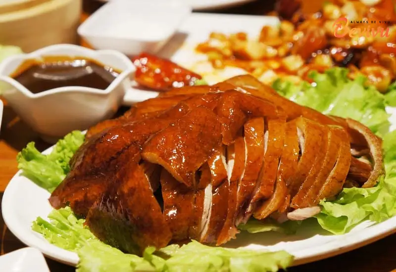 Vịt nướng kiểu Tứ Xuyên với hương vị cay nồng ẩm thực du lịch cửu trại câu vịt nướng kiểu tứ xuyên