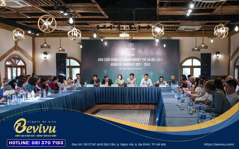 Trải nghiệm chuyên nghiệp, dịch vụ hoàn hảo trải nghiệm tổ chức hội thảo thành công