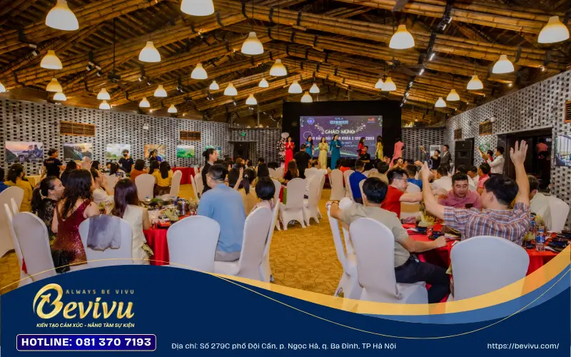 Gala Dinner - Gắn kết thành viên tour doanh nghiệp công ty