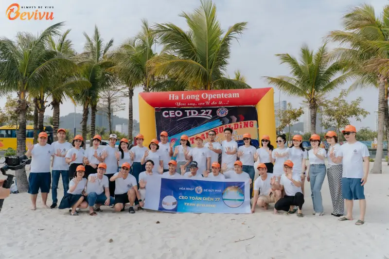 tổ chức tour du lịch teambuilding tại Hạ Long