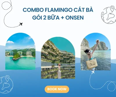 COMBO FLAMINGO CÁT BÀ GÓI 2 BỮA + ONSEN