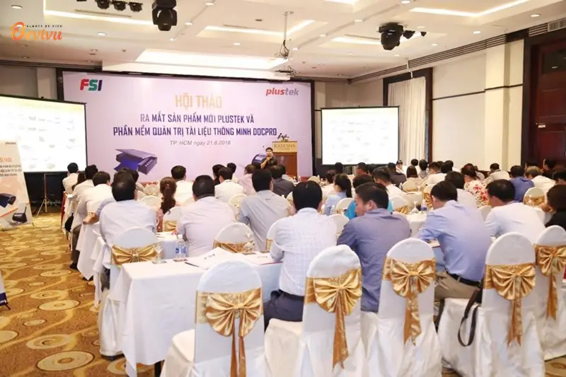 Tổ chức hội thảo ra mắt sản phẩm thành công Dịch vụ tổ chức hội thảo tại Hà Nội