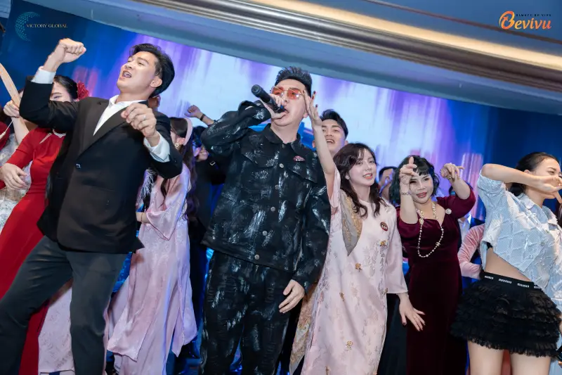 Các tiết mục thú vị chương trình event year end party diễn ra sôi động