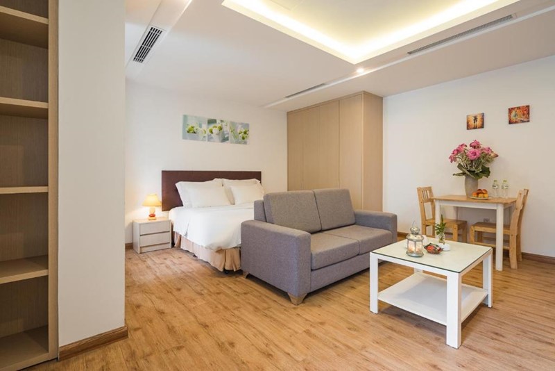 Studio Deluxe thiết kế đơn giản, trang nhã