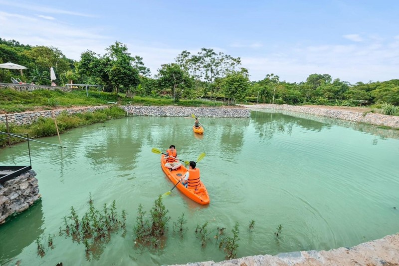 chèo thuyền kayak