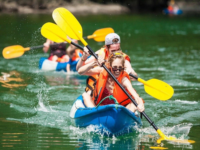 Chèo thuyền Kayak, chèo ván Sup