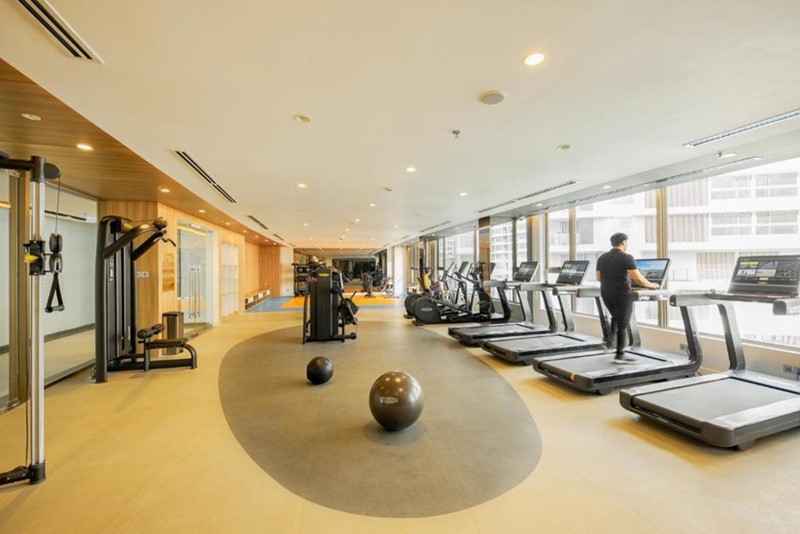 Gym tại khách sạn