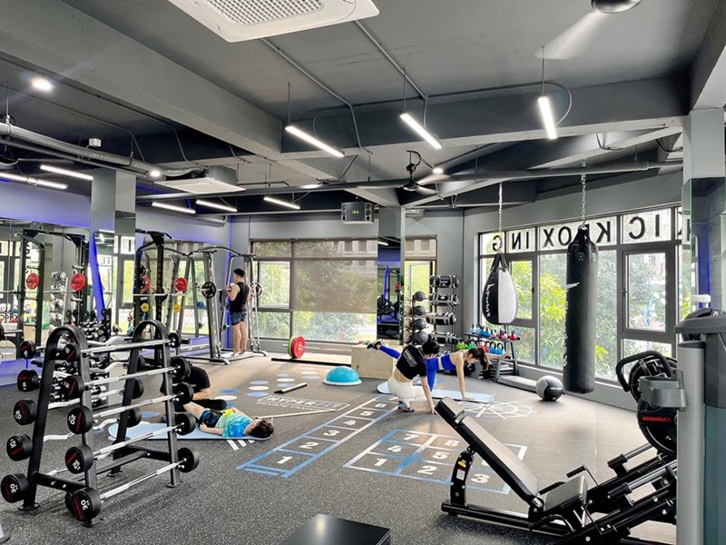 Gym tại khách sạn