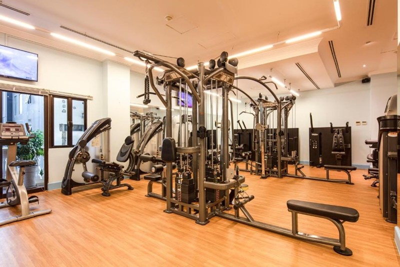 Gym tại khách sạn