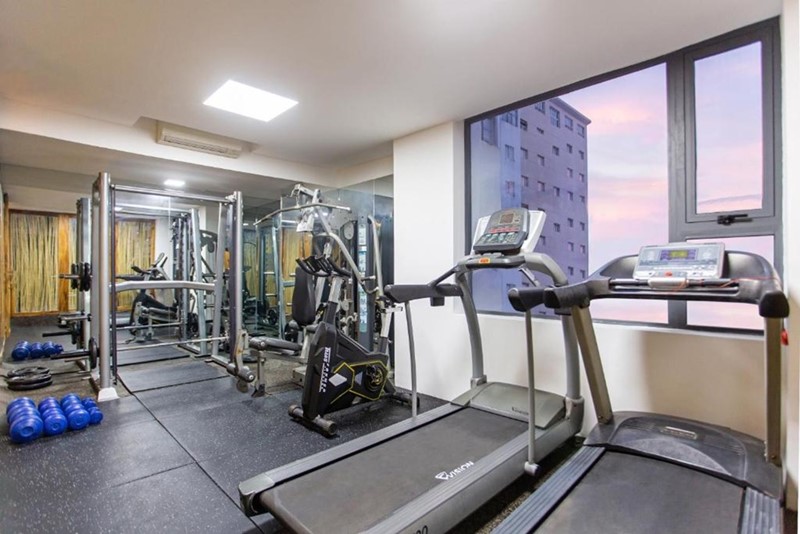 Gym tại khách sạn