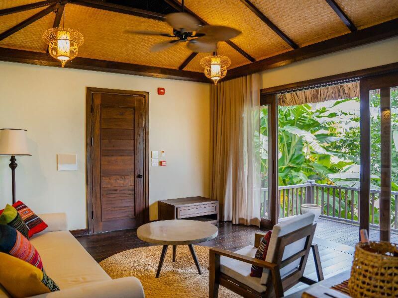 Phòng Grand Mountain Suite đầy đủ tiện ích